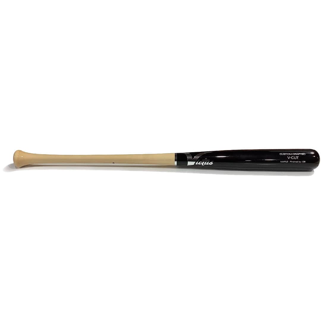 Victus Playing Bats Victus V-Cut Custom Crafted Pro Reserve Wood Baseball Bat | Maple | 33" (-3) Nat/Blk
