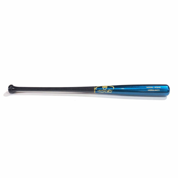Viper Bats Playing Bats Natural | Blue | Gold / 31" / (-2) Viper 423HD Wood Baseball Bat | Maple