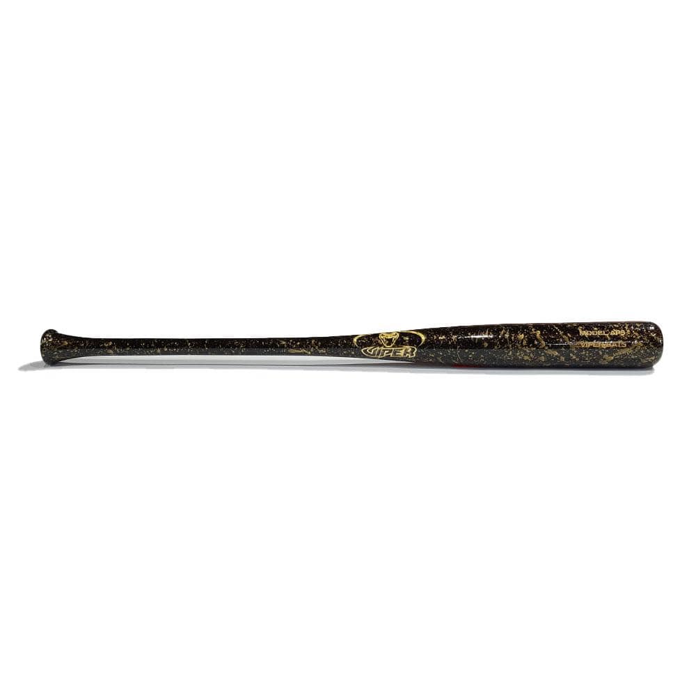 Viper Bats Playing Bats Black | Gold | Gold / 33" / (-2) Viper Splat M-AP5 Wood Baseball Bat | Maple