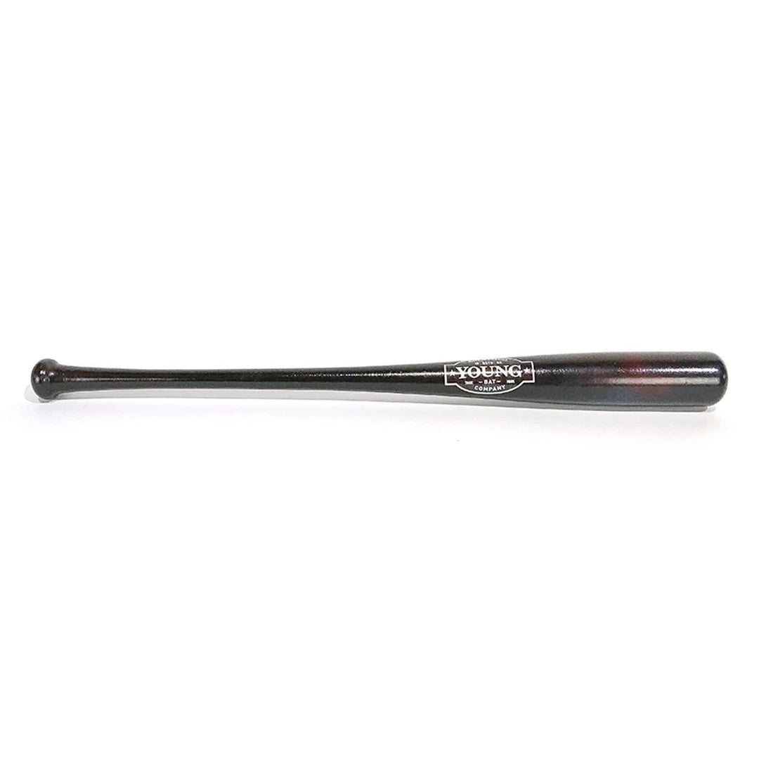 Young Bat Co Playing Bats Speckled Black | White / 29" / (-5) Young Bat Co. Youth 29" Wood Baseball Bat | Maple