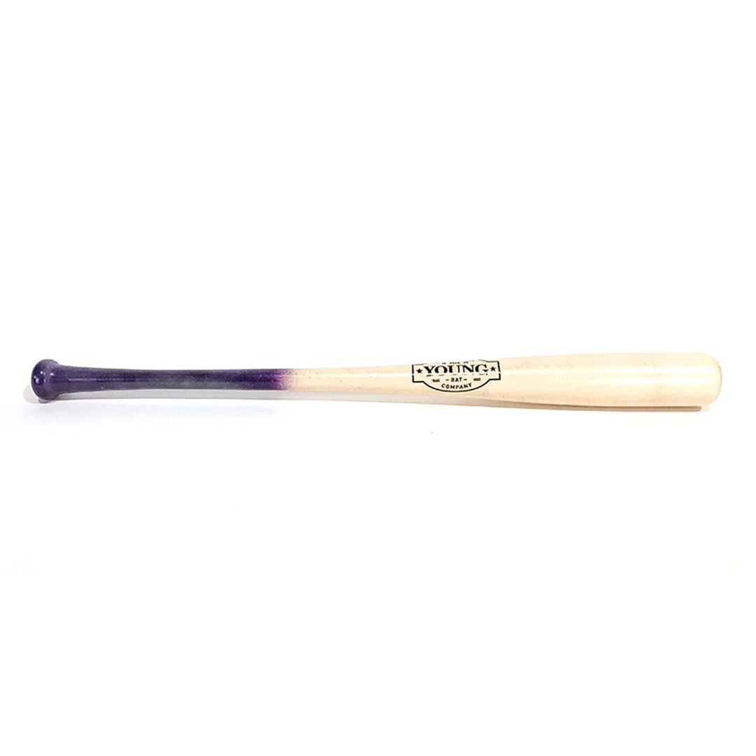Young Bat Co Playing Bats Purple | Natural | Black / 29" / (-5) Young Bat Co. Youth 29" Wood Baseball Bat | Maple