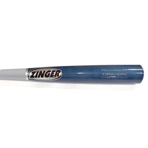 Zinger Bats Playing Bats Grey/Blue / 30" (-4) Zinger Pro Model X19 Wood Bat | Maple | 30" (-4) | Grey/Blue/Silver
